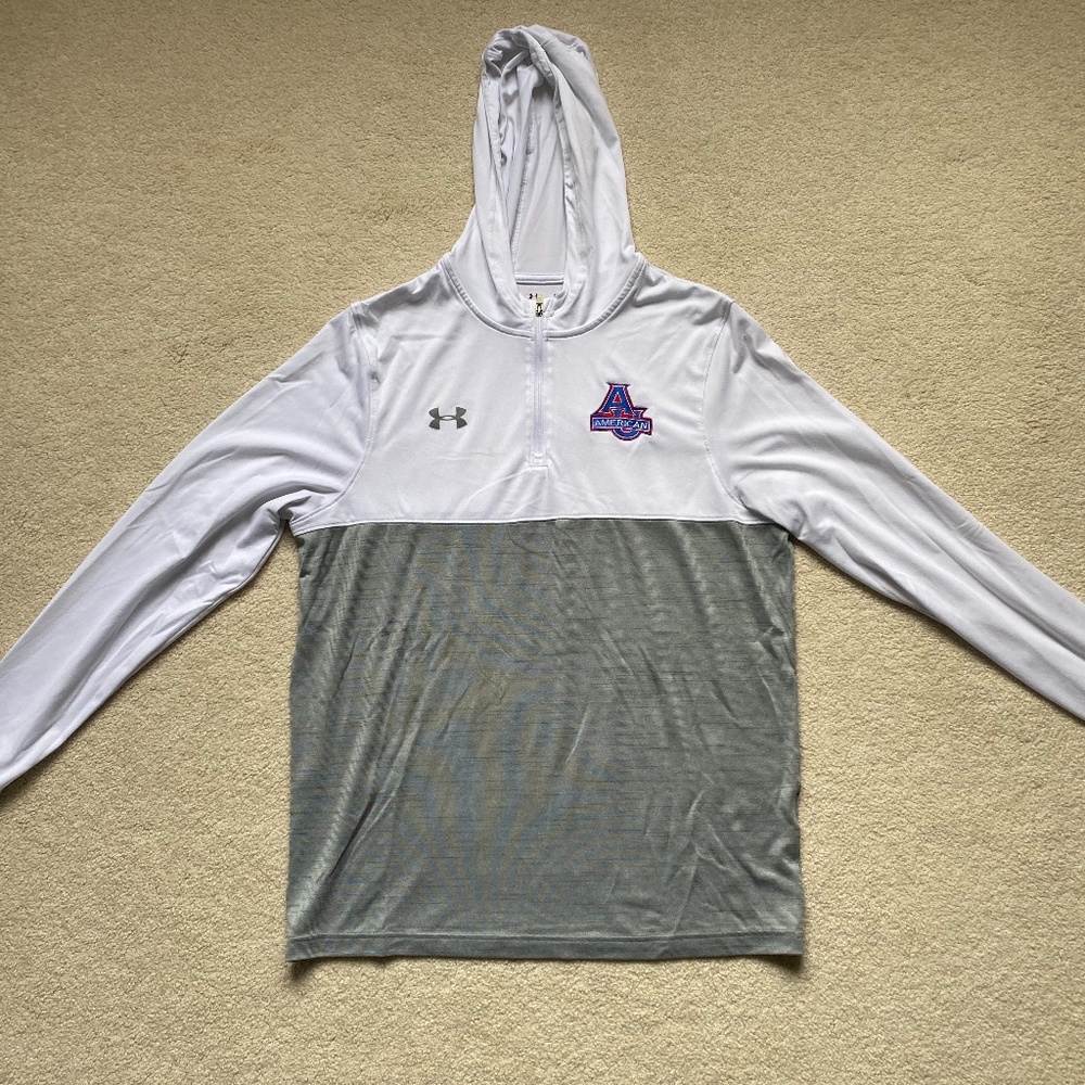 Under Armour Men's HeatGear Tech 1/4 Zip Hoodie- Medium